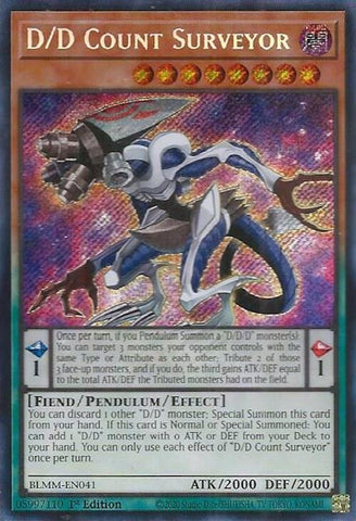 Image for D/D Count Surveyor (BLMM-EN041) (Battles of Legend: Monster Mayhem) - YuGiOh