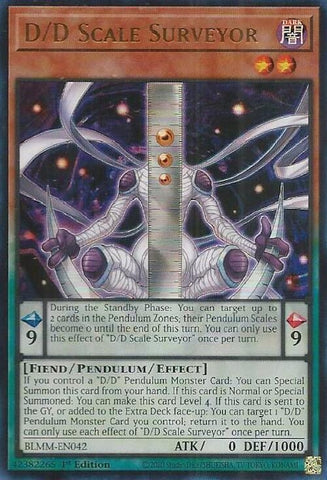 Image for D/D Scale Surveyor (BLMM-EN042) (Battles of Legend: Monster Mayhem) - YuGiOh