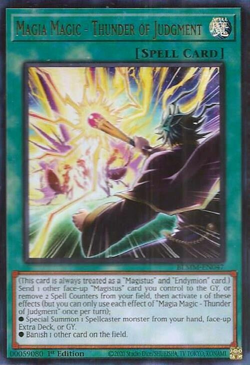 Image for Magia Magic - Thunder of Judgment (BLMM-EN047) (Battles of Legend: Monster Mayhem) - YuGiOh