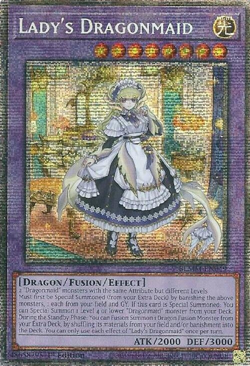 Image for Lady's Dragonmaid (Starlight Rare) (BLMM-EN049) (Battles of Legend: Monster Mayhem) - YuGiOh
