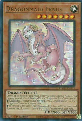 Image for Dragonmaid Ernus (BLMM-EN055) (Battles of Legend: Monster Mayhem) - YuGiOh