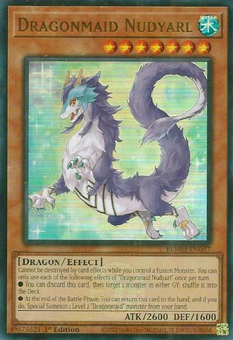 Image for Dragonmaid Nudyarl (BLMM-EN057) (Battles of Legend: Monster Mayhem) - YuGiOh