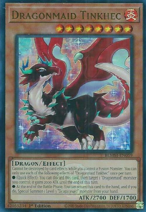 Image for Dragonmaid Tinkhec (BLMM-EN059) (Battles of Legend: Monster Mayhem) - YuGiOh