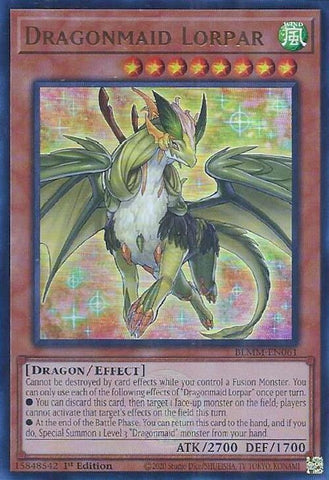 Image for Dragonmaid Lorpar (BLMM-EN061) (Battles of Legend: Monster Mayhem) - YuGiOh
