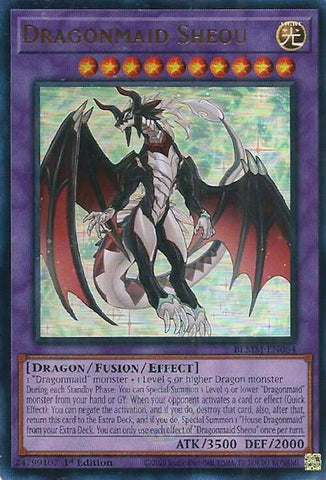Image for Dragonmaid Sheou (BLMM-EN064) (Battles of Legend: Monster Mayhem) - YuGiOh