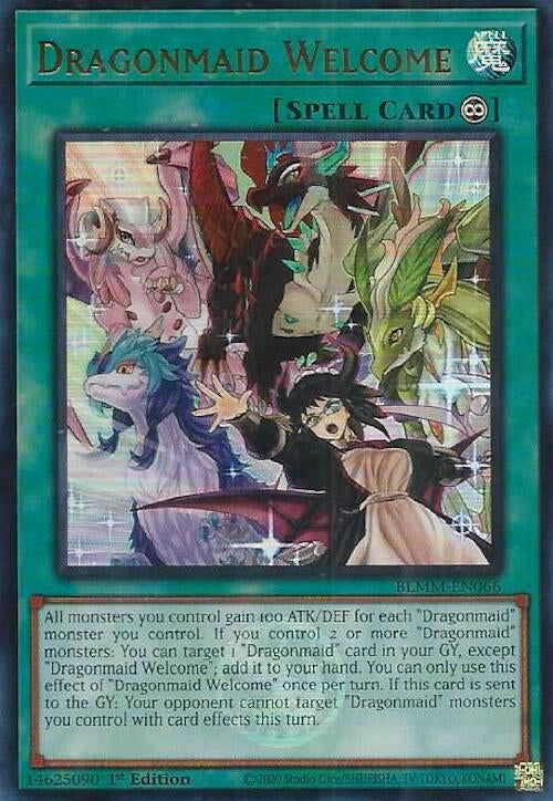 Image for Dragonmaid Welcome (BLMM-EN066) (Battles of Legend: Monster Mayhem) - YuGiOh