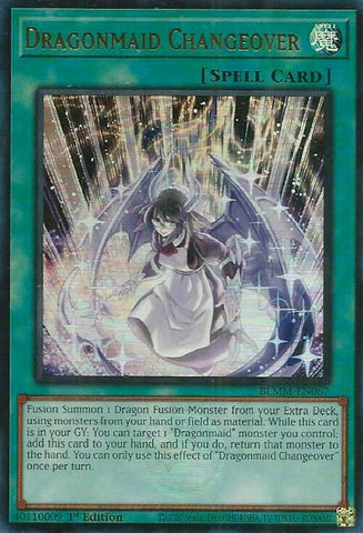 Image for Dragonmaid Changeover (BLMM-EN067) (Battles of Legend: Monster Mayhem) - YuGiOh