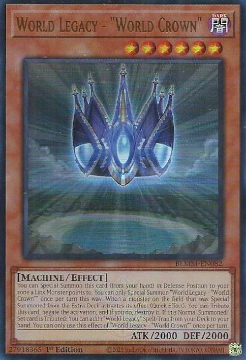 Image for World Legacy - "World Crown" (BLMM-EN082) (Battles of Legend: Monster Mayhem) - YuGiOh
