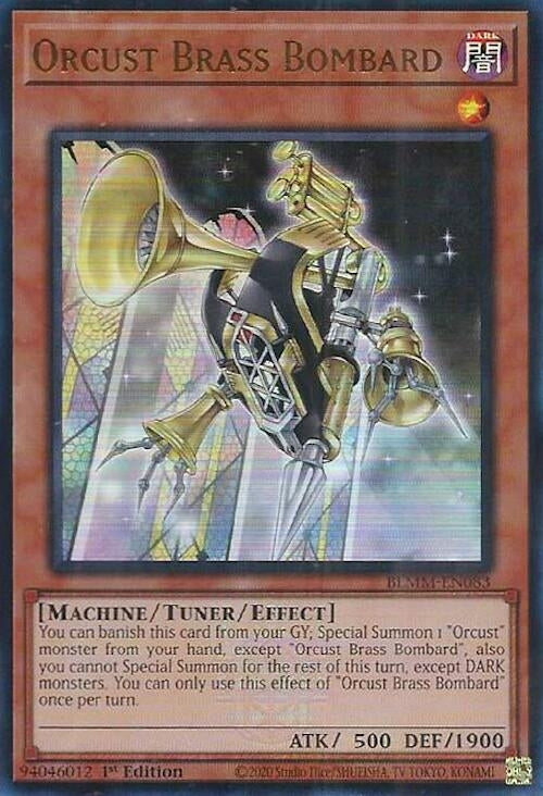 Image for Orcust Brass Bombard (BLMM-EN083) (Battles of Legend: Monster Mayhem) - YuGiOh