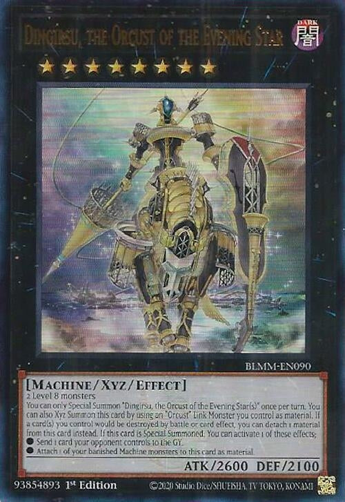Image for Dingirsu, the Orcust of the Evening Star (BLMM-EN090) (Battles of Legend: Monster Mayhem) - YuGiOh