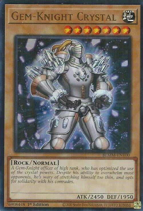 Image for Gem-Knight Crystal (BLMM-EN100) (Battles of Legend: Monster Mayhem) - YuGiOh