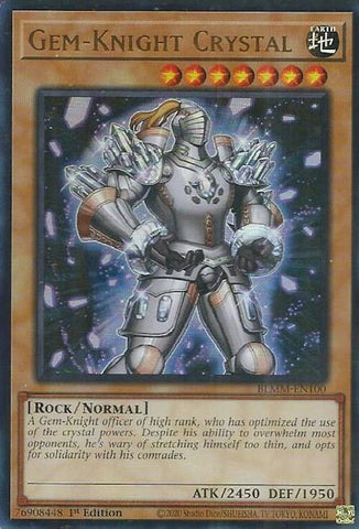 Image for Gem-Knight Crystal (BLMM-EN100) (Battles of Legend: Monster Mayhem) - YuGiOh