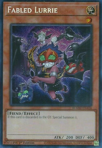 Image for Fabled Lurrie (BLMM-EN104) (Battles of Legend: Monster Mayhem) - YuGiOh