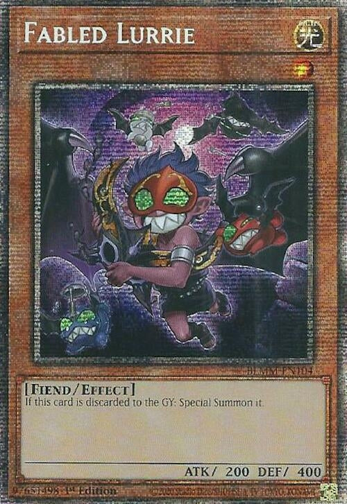 Image for Fabled Lurrie (Starlight Rare) (BLMM-EN104) (Battles of Legend: Monster Mayhem) - YuGiOh