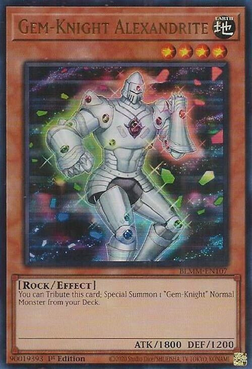 Image for Gem-Knight Alexandrite (BLMM-EN107) (Battles of Legend: Monster Mayhem) - YuGiOh