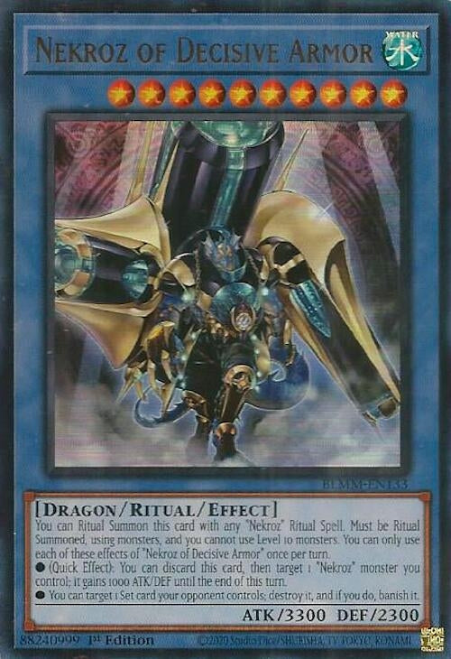 Image for Nekroz of Decisive Armor (BLMM-EN133) (Battles of Legend: Monster Mayhem) - YuGiOh