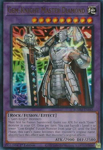 Image for Gem-Knight Master Diamond (BLMM-EN143) (Battles of Legend: Monster Mayhem) - YuGiOh