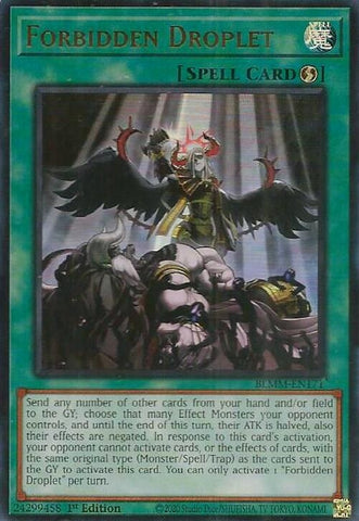 Image for Forbidden Droplet (BLMM-EN171) (Battles of Legend: Monster Mayhem) - YuGiOh