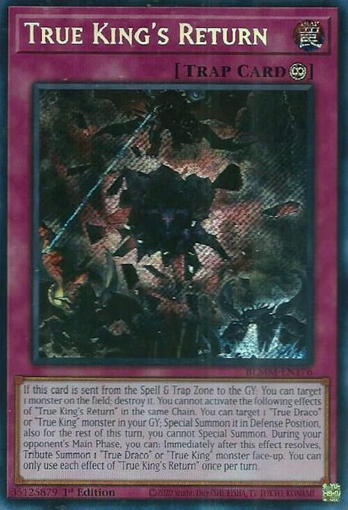 Image for True King's Return (BLMM-EN176) (Battles of Legend: Monster Mayhem) - YuGiOh
