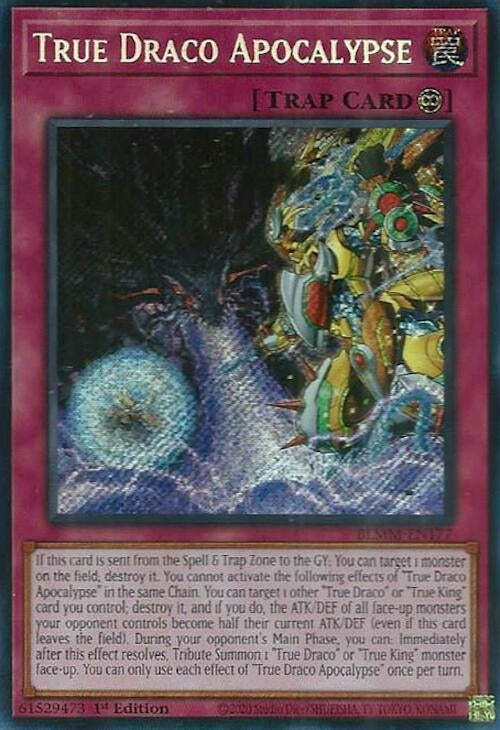 Image for True Draco Apocalypse (BLMM-EN177) (Battles of Legend: Monster Mayhem) - YuGiOh