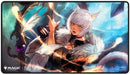 Image for FINAL FANTASY Black Stitched Playmat for Magic: The Gathering - Premium Z - Playmats