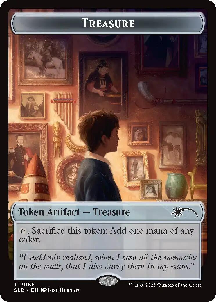 Image for Treasure Token (2065) (2065) (Secret Lair Drop Series) - Magic: The Gathering