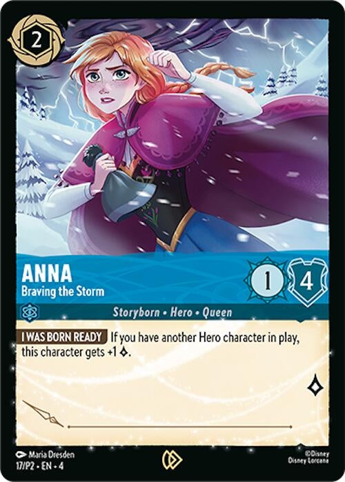 Image for Anna - Braving the Storm (17) - Disney Lorcana