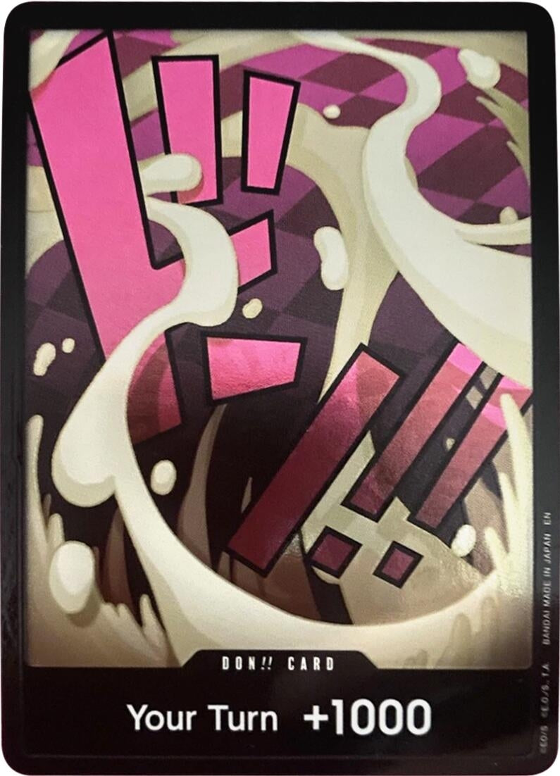 Image for DON!! Card (Katakuri) (Double Pack Set Vol. 7) (A Fist of Divine Speed) - One Piece Card Game