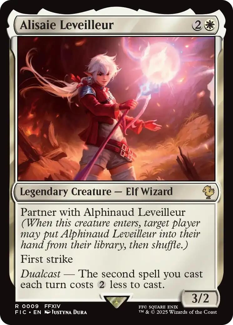 Image for Alisaie Leveilleur (Surge Foil) (9) (Commander: FINAL FANTASY) - Magic: The Gathering