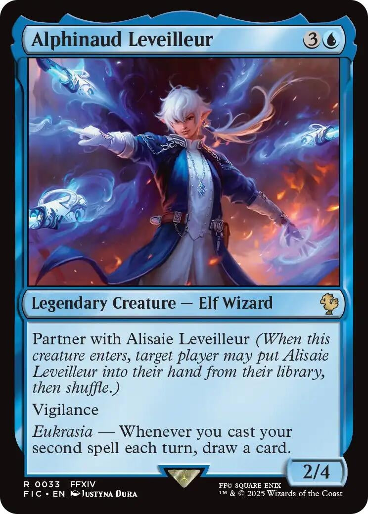 Image for Alphinaud Leveilleur (Surge Foil) (33) (Commander: FINAL FANTASY) - Magic: The Gathering