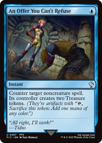 Image for An Offer You Can't Refuse (Surge Foil) (267) (Commander: FINAL FANTASY) - Magic: The Gathering