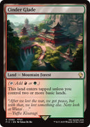 Image for Cinder Glade (Surge Foil) (380) (Commander: FINAL FANTASY) - Magic: The Gathering