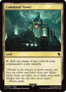 Image for Command Tower (0485) (Surge Foil) (485) (Commander: FINAL FANTASY) - Magic: The Gathering