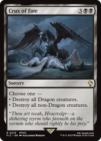 Image for Crux of Fate (Surge Foil) (275) (Commander: FINAL FANTASY) - Magic: The Gathering