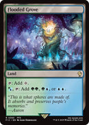 Flooded Grove (Surge Foil) (393) (Commander: FINAL FANTASY)