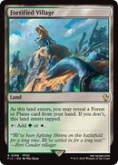 Fortified Village (Surge Foil) (396) (Commander: FINAL FANTASY)