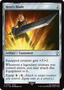 Image for Hero's Blade (Surge Foil) (345) (FINAL FANTASY) - Magic: The Gathering
