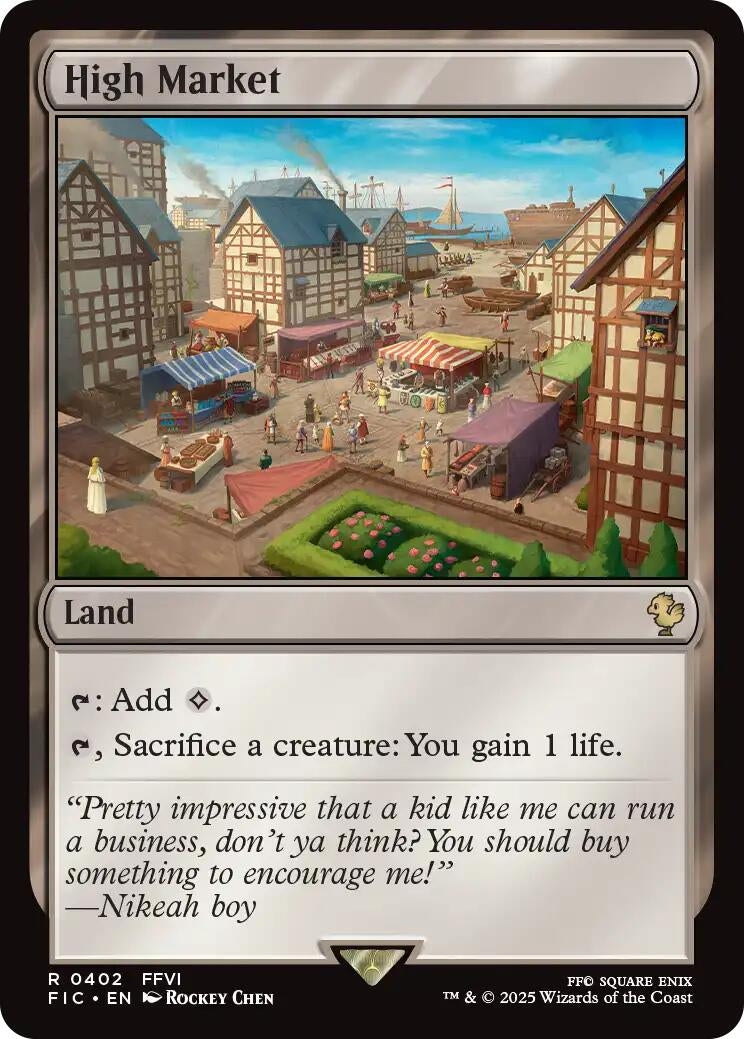 Image for High Market (Surge Foil) (402) (FINAL FANTASY) - Magic: The Gathering