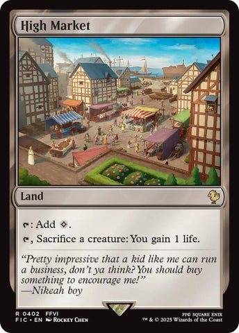 Image for High Market (Surge Foil) (402) (FINAL FANTASY) - Magic: The Gathering