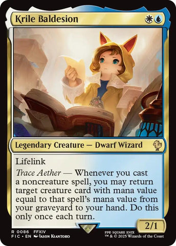 Image for Krile Baldesion (Surge Foil) (86) (FINAL FANTASY) - Magic: The Gathering
