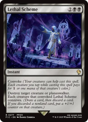 Image for Lethal Scheme (Surge Foil) (277) (FINAL FANTASY) - Magic: The Gathering