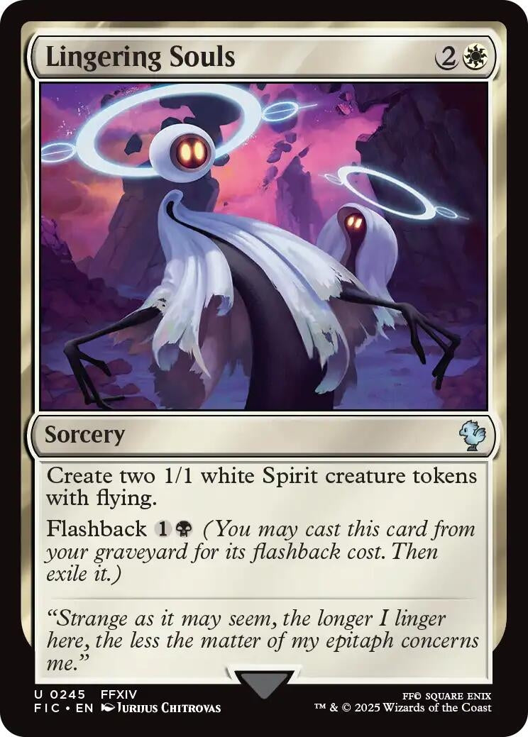 Image for Lingering Souls (Surge Foil) (245) (FINAL FANTASY) - Magic: The Gathering