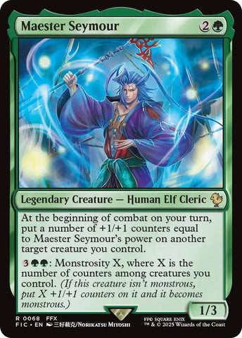 Image for Maester Seymour (Surge Foil) (68) (FINAL FANTASY) - Magic: The Gathering