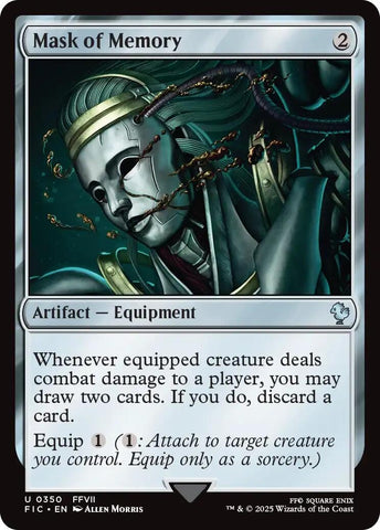 Image for Mask of Memory (Surge Foil) (350) (FINAL FANTASY) - Magic: The Gathering