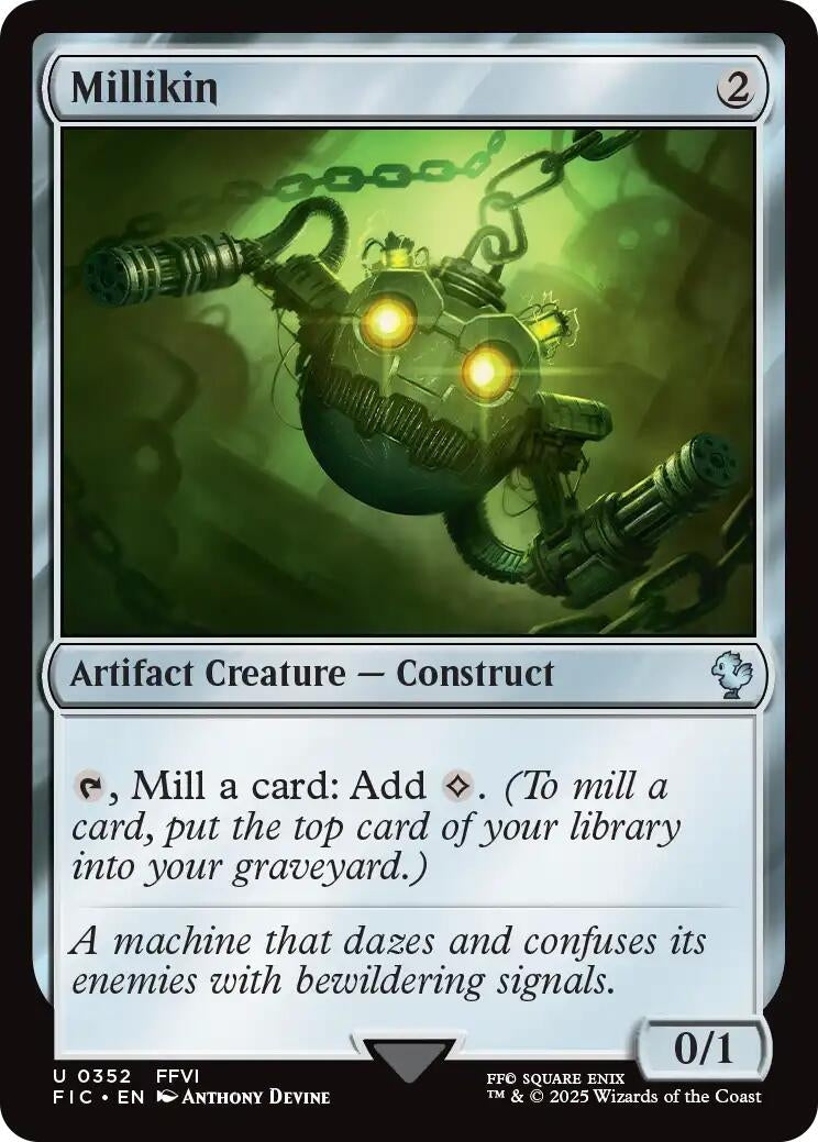 Image for Millikin (Surge Foil) (352) (FINAL FANTASY) - Magic: The Gathering