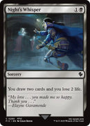 Image for Night's Whisper (Surge Foil) (280) - Magic: The Gathering