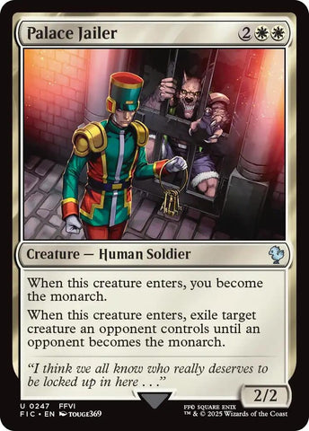 Image for Palace Jailer (Surge Foil) (247) (FINAL FANTASY) - Magic: The Gathering