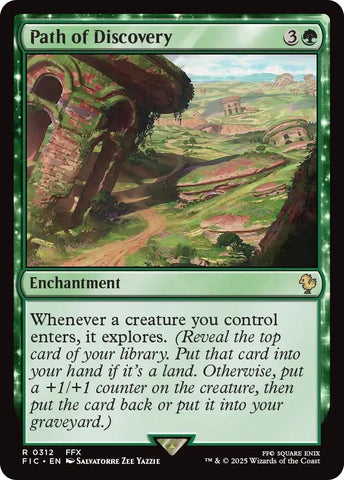 Image for Path of Discovery (Surge Foil) (312) (FINAL FANTASY) - Magic: The Gathering