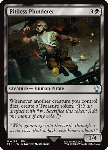 Image for Pitiless Plunderer (Surge Foil) (281) (FINAL FANTASY) - Magic: The Gathering