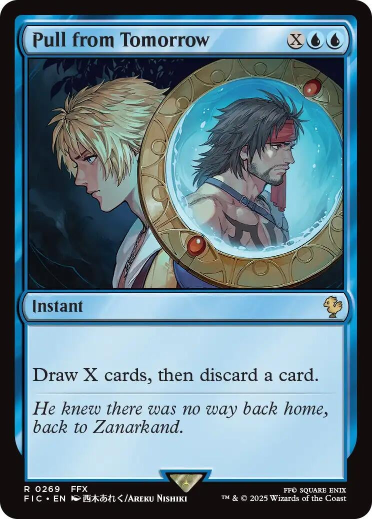 Image for Pull from Tomorrow (Surge Foil) (269) (FINAL FANTASY) - Magic: The Gathering